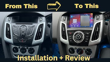 Upgrading the stereo on my MK3 Ford Focus. Android Stereo Installation + Review!