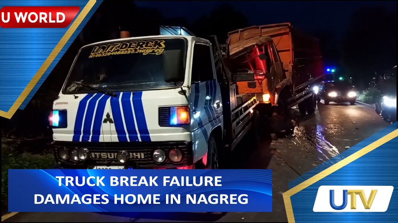 Truck Break Failure Damages Home In Nagreg | U World | UTV