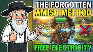 The Forgotten Amish Method For Free Electricity (No Solar Panels)