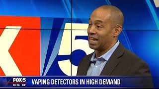 Fox 5 News Covers the Story of FlySense® Vape Detector