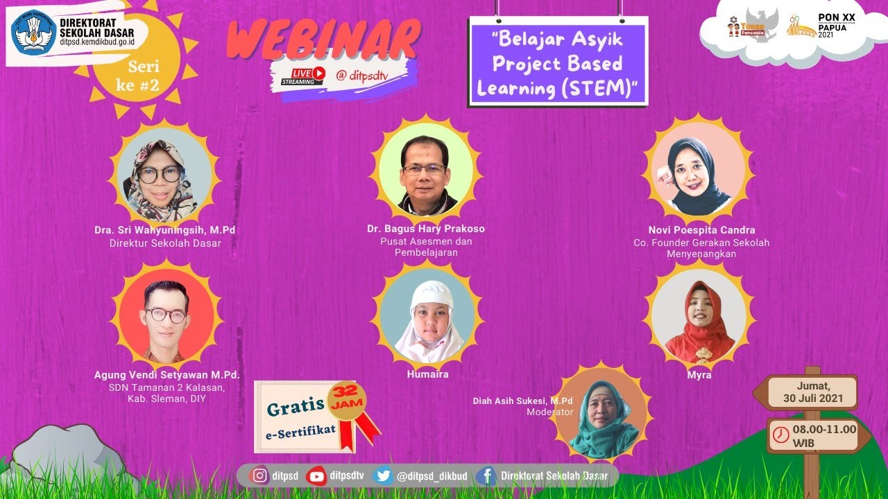 Webinar Belajar Asyik Project Based Learning (STEM) - YouTube