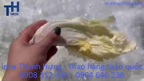 Máy rửa rau | Máy rửa rau công nghiệp | inox Thanh Hưng 0908 312 438