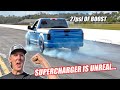 Our Whipple Supercharged F-150 is Complete... IT&#39;S INSANE!!! (HUGE 4wd Burnouts)