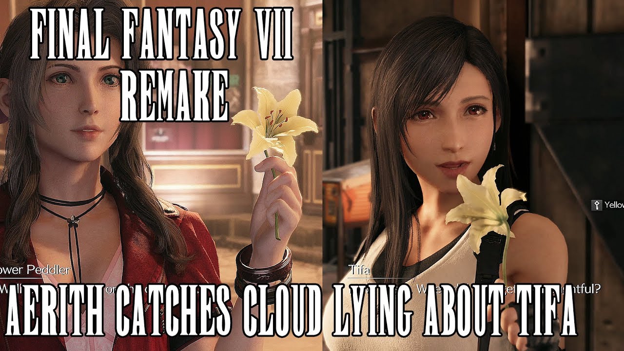 Айрис уличает Клауда во лжи о Тифе — Final Fantasy 7 Remake в 4K | ВНИМАНИЕ, СПОЙЛЕРЫ, PS4