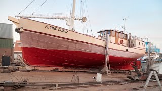 Finally Painting Our Historic Steel Ship