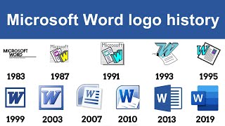 Microsoft Word logo, symbol | history and evolution