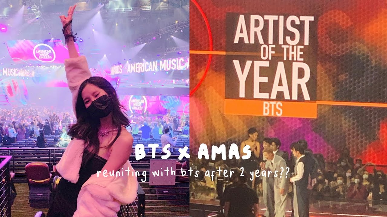 [VLOG/FANCAM] 211121 BTS 방탄소년단 @ AMAs + Winning Artist of the Year