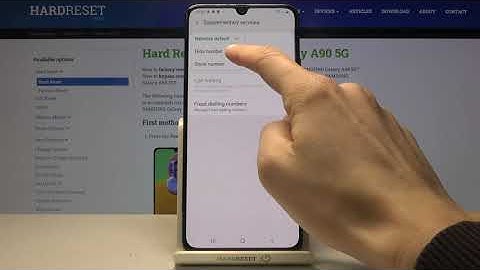 How to Manage Caller ID in SAMSUNG Galaxy A90 5G – Make Number Private