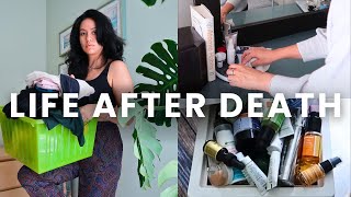 Sentimental DECLUTTER with Me &amp; Self-Care 🕊️