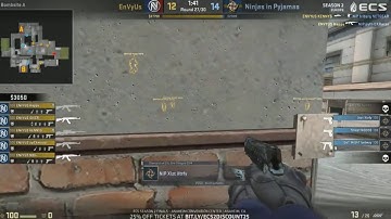 KennyS best round vs Ninjas in Pijamas and  Nikolf ace vs NIP