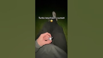 This turbo keychain is fire 🔥