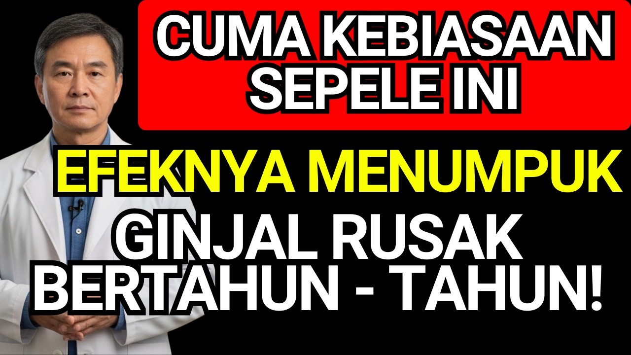 7 Kebiasaan Pagi yang Merusak Ginjal Lansia | Kesehatan Lansia | Tips Lansia Sehat Wajib Tahu!