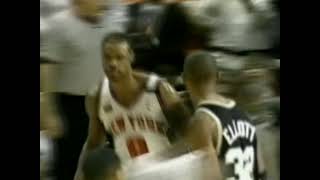 Latrell Sprewell fantastic two hands slam in NBA Finals 1999 - Game 4
