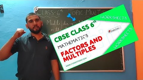 Class-6th,(Playing with Number),Introduction|Multiples| hi tek tutorial
