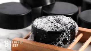 AnneMarie Makes Charcoal Soap with Melt & Pour  Facial Soap | Bramble Berry