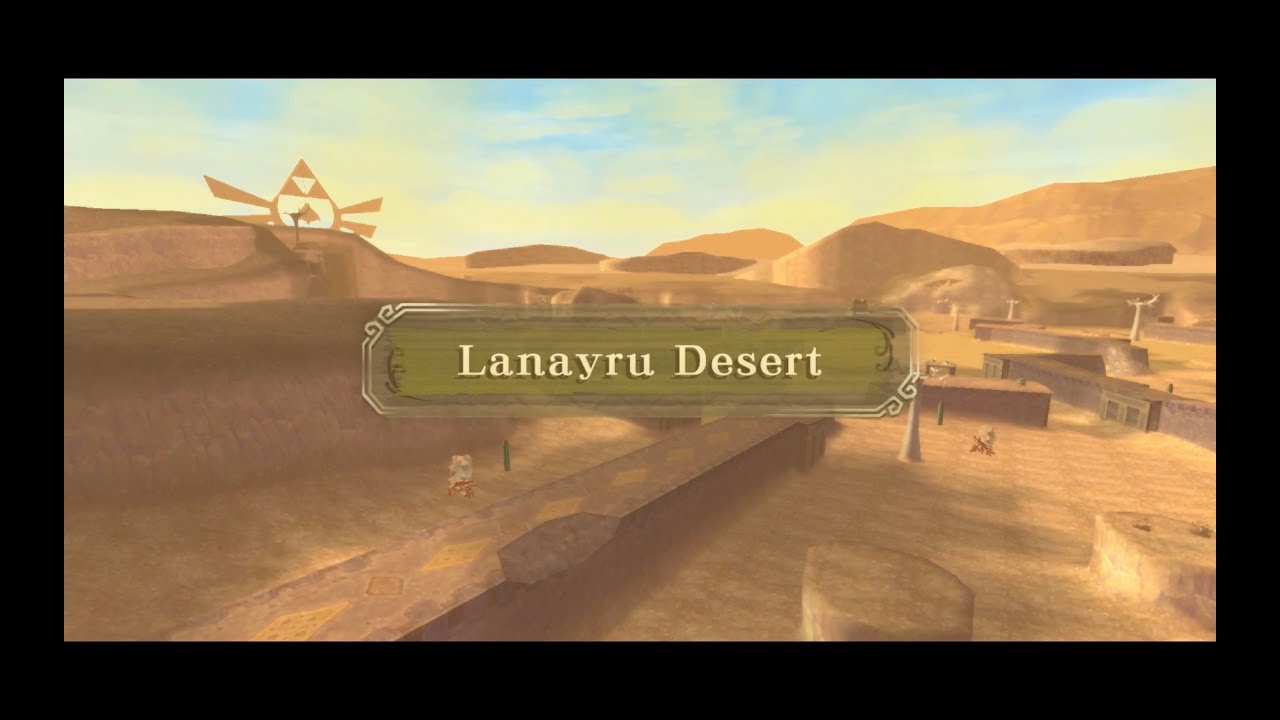 Skyward Sword HD Walkthrough Part 5 Lanayru Desert YouTube