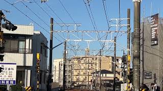 瀬戸線唯一の3300系 3306F 矢田川を渡る