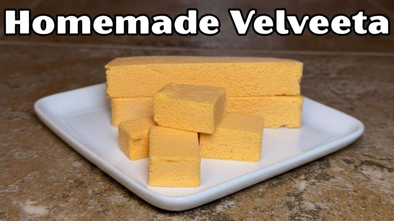 Homemade Velveeta Cheese: So Easy and Melts Perfectly!