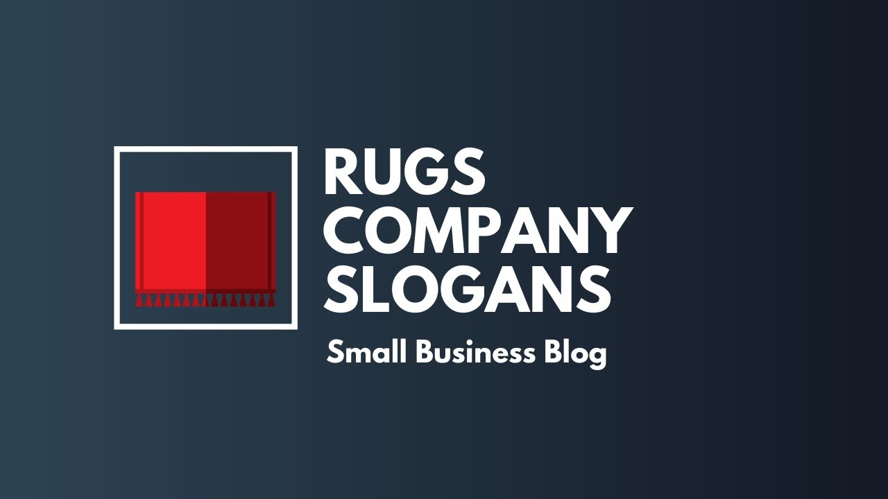 Catchy Rugs Company Slogans & Taglines YouTube