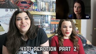SUPERGIRL 4X01 "AMERICAN ALIEN" REACTION PART 2