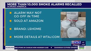 Thousands of smoke alarms sold on Amazon recalled over potential fire hazard | WTAJ