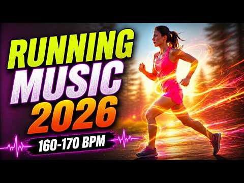 🔥 RUNNING MUSIC MIX 2026 ⚡ 160 BPM • 1 Hour Nonstop 🏃 FAT BURN 🔥 Gym & Cardio Motivation | RunCrest