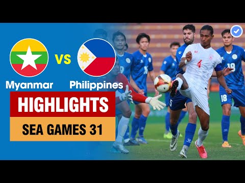 Highlights Myanmar vs Philippines | Dàn sao 2 đội liên tiếp nổ súng - Rượt đuổi 5 bàn không tưởng
