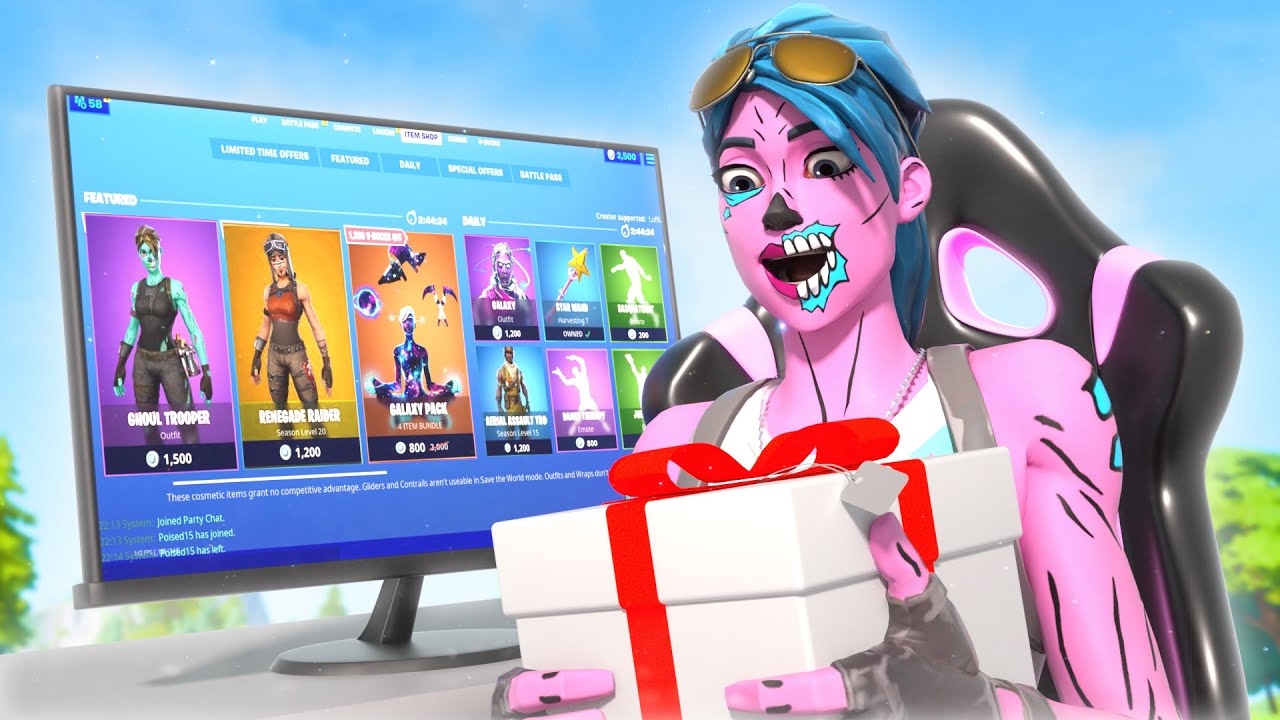 Every Death I GIFT something from the ITEM SHOP...