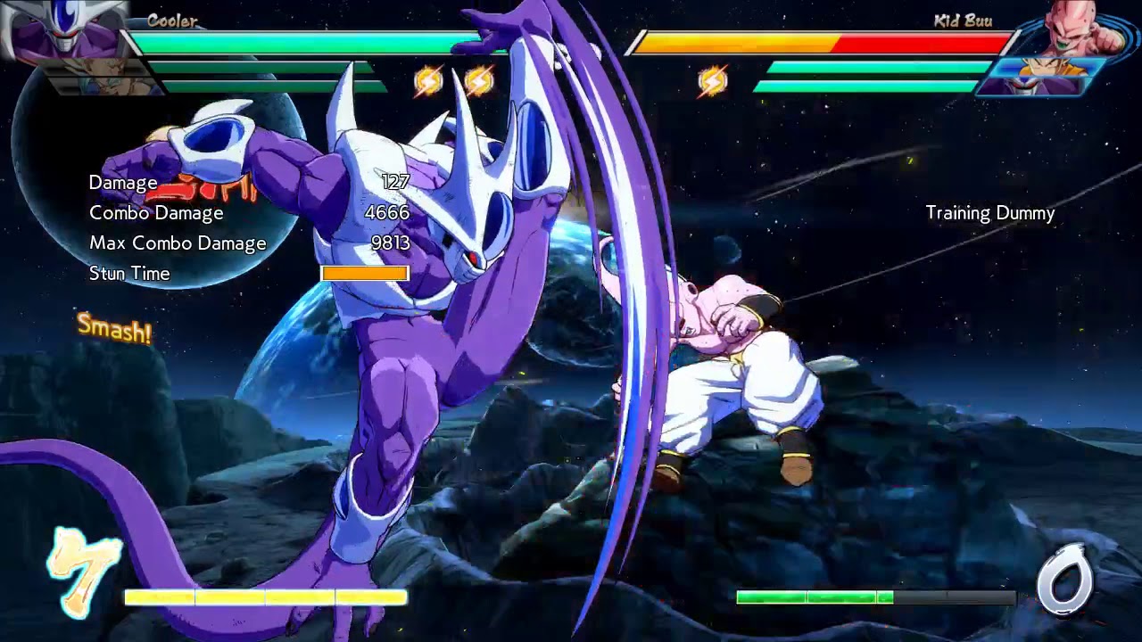 Cooler corner combo using his medium dive kick