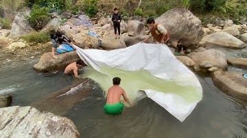 Ngăn dòng bắt cá suối