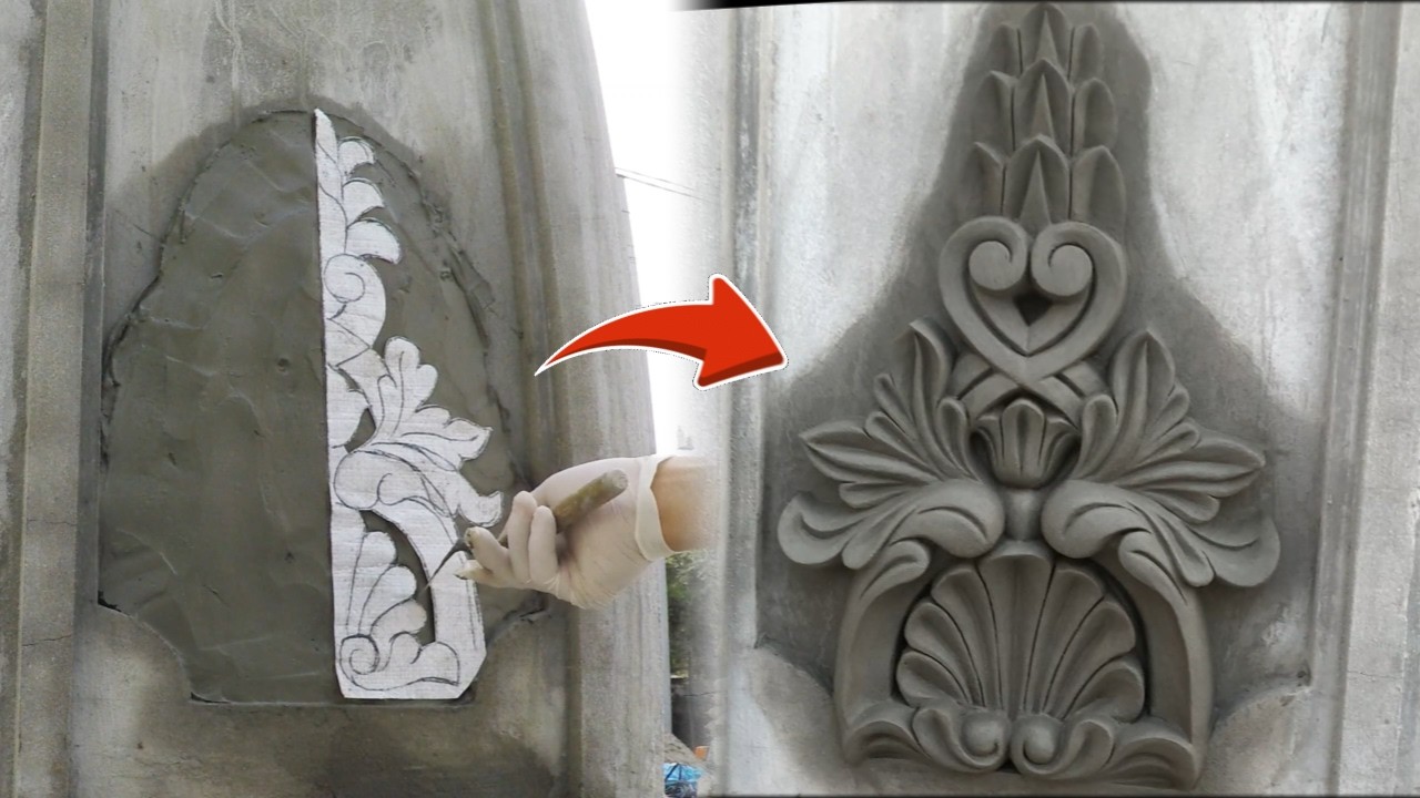 A simple way to create a handmade arrow flower on a pole.