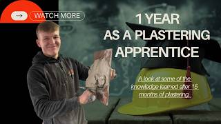 Apprentice Plastering A Bathroom