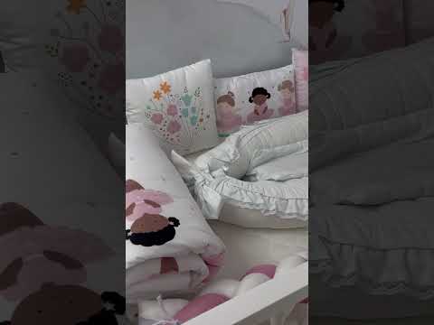 Confira o Kit Berço Bailarinas que a mamãe #estefanyboro escolheu para a Athena 🥰💖 #graodegente