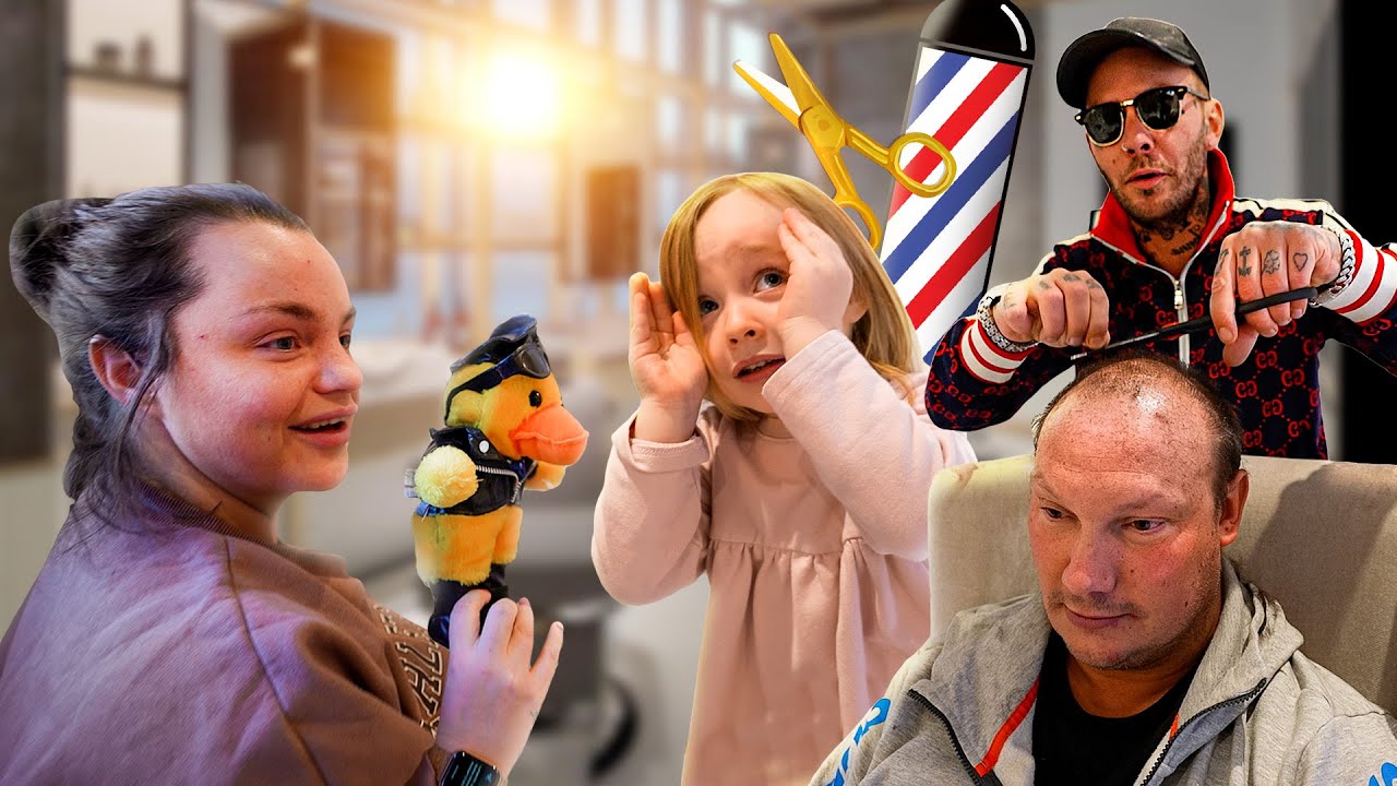 JOCKE TESTAR VARA FRISÖR!