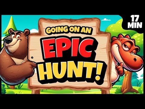 Bear Hunt | Dino Hunt | & More! | Brain Break | Songs for Kids