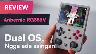REVIEW Anbernic RG353V Indonesia - Retro handheld mid range