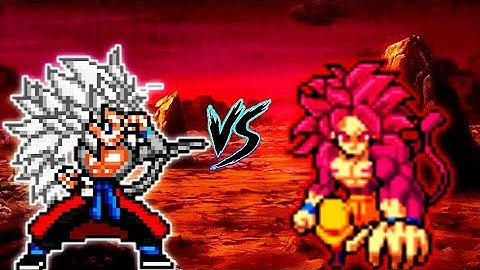 Xeno Goku V3 OP (all form) VS Super Goku SSJ4 V6 OP in Jump Force Mugen