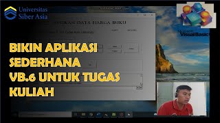MEMBUAT APLIKASI DATA HARGA BUKU VB. 6.0