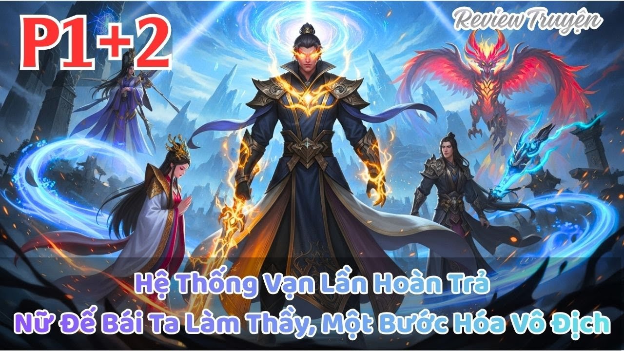 Hệ Thống Vạn Lần Hoàn Trả – Nữ Đế Bái Ta Làm Thầy, Một Bước Hóa Vô Địch | P1+2