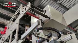 6 colors stack type double die cutting label flexo printing machine with sheet cutting