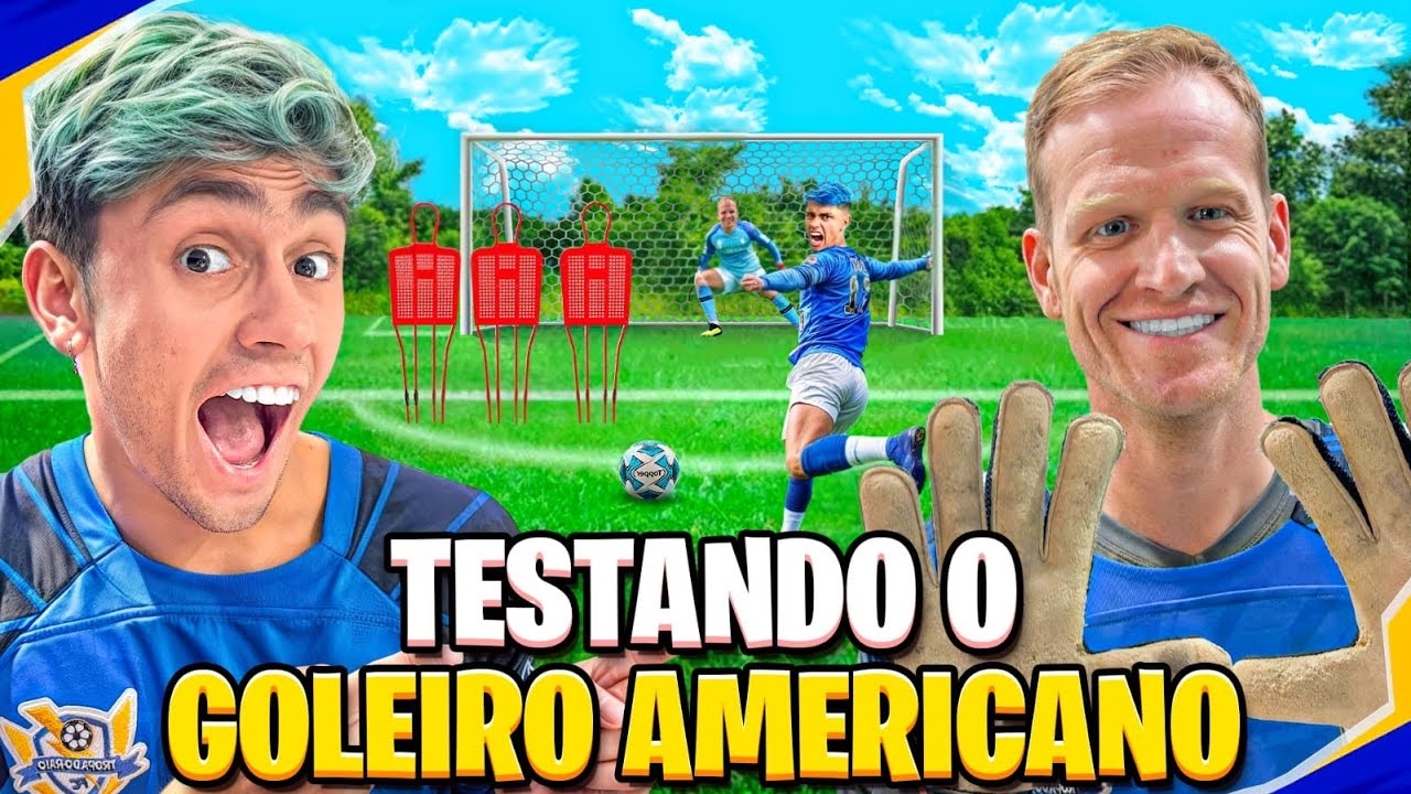 TESTAMOS O GOLEIRO DOS ESTADOS UNIDOS! *deve entrar na Tropa do Raio?
