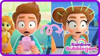Purple's Bestie, Leo | BFF Leo🫶 | Princess Cartoon for Kids | Rainbow Bubblegem🌈