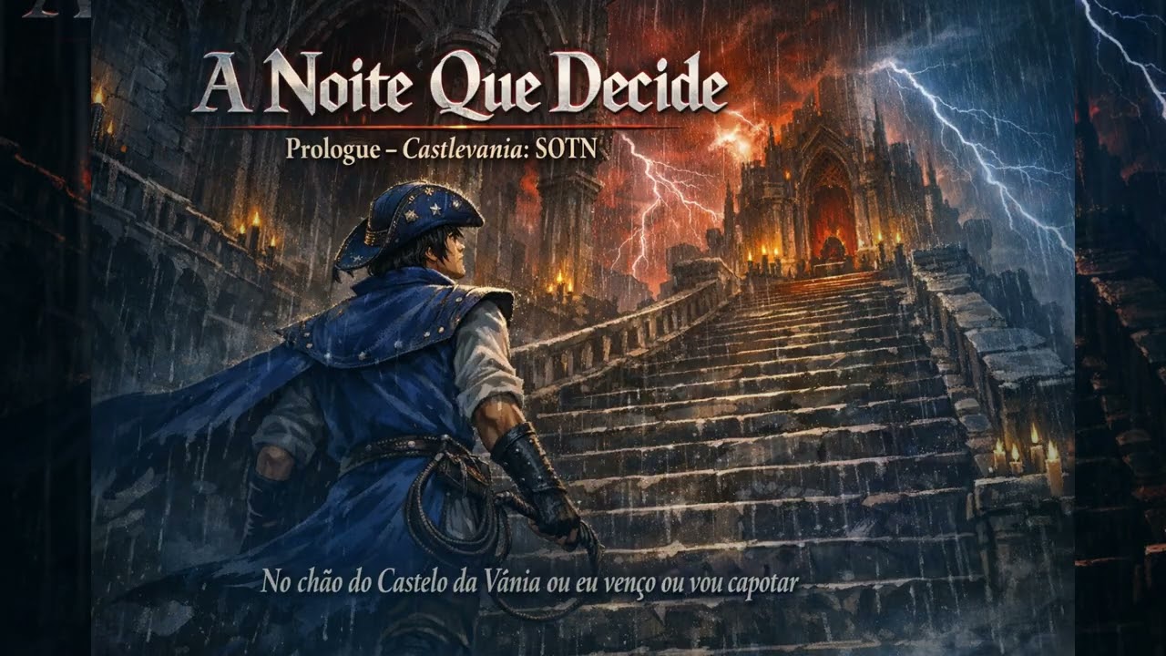 A NOITE QUE DECIDE — CASTELO DA VÂNIA - CASTLEVANIA SOTN - PROLOGUE - FORRÓ TRIBUTE