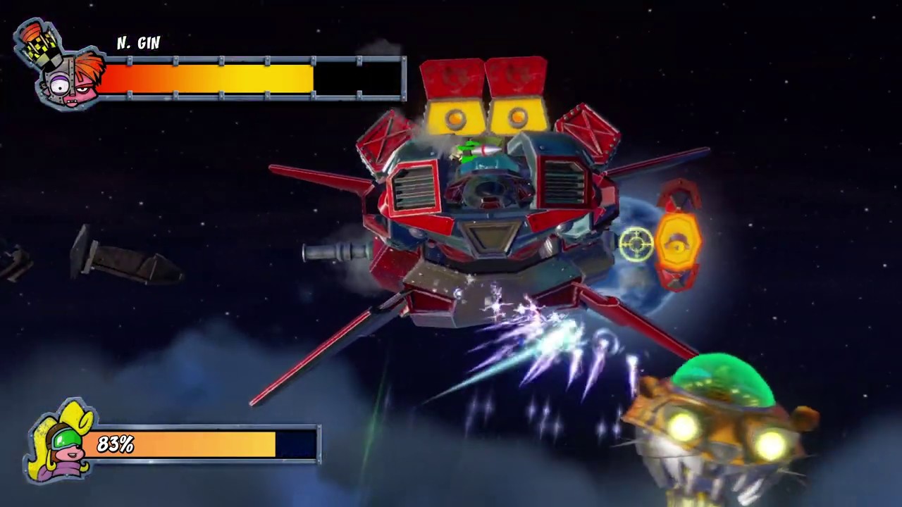 Crash Bandicoot 3 N. Gin Boss Fight YouTube