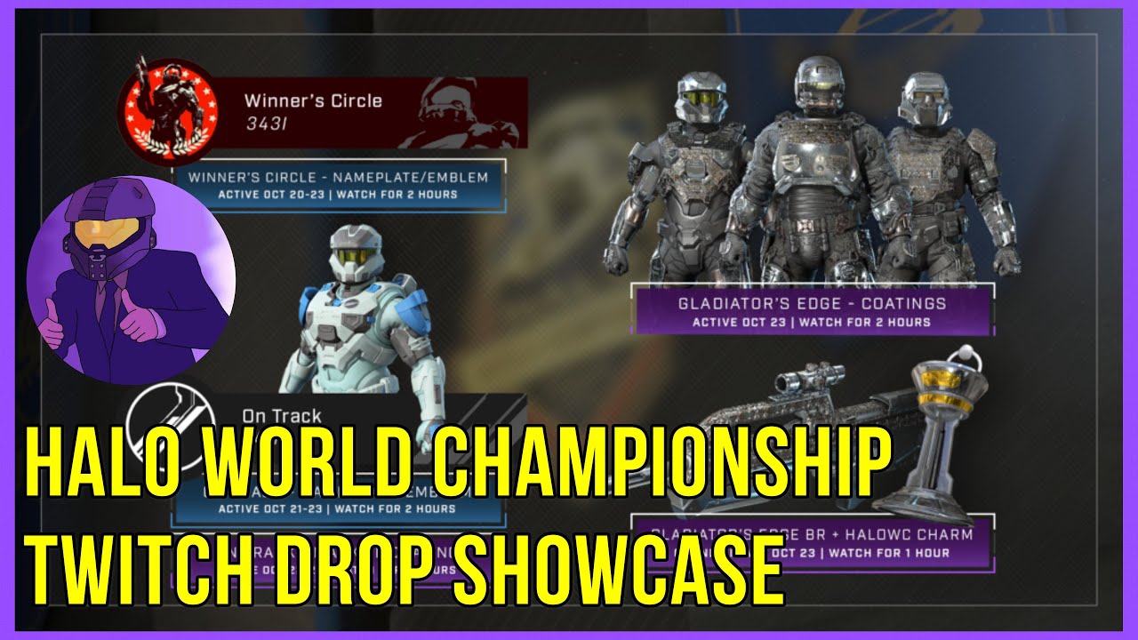 HCS WORLD CHAMPIONSHIP Twitch Drop 4K SHOWCASE haloinfinite YouTube