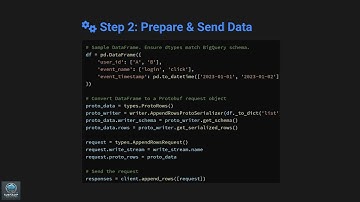 Python & BigQuery: ULTIMATE High-Speed Data Ingestion with Storage Write API