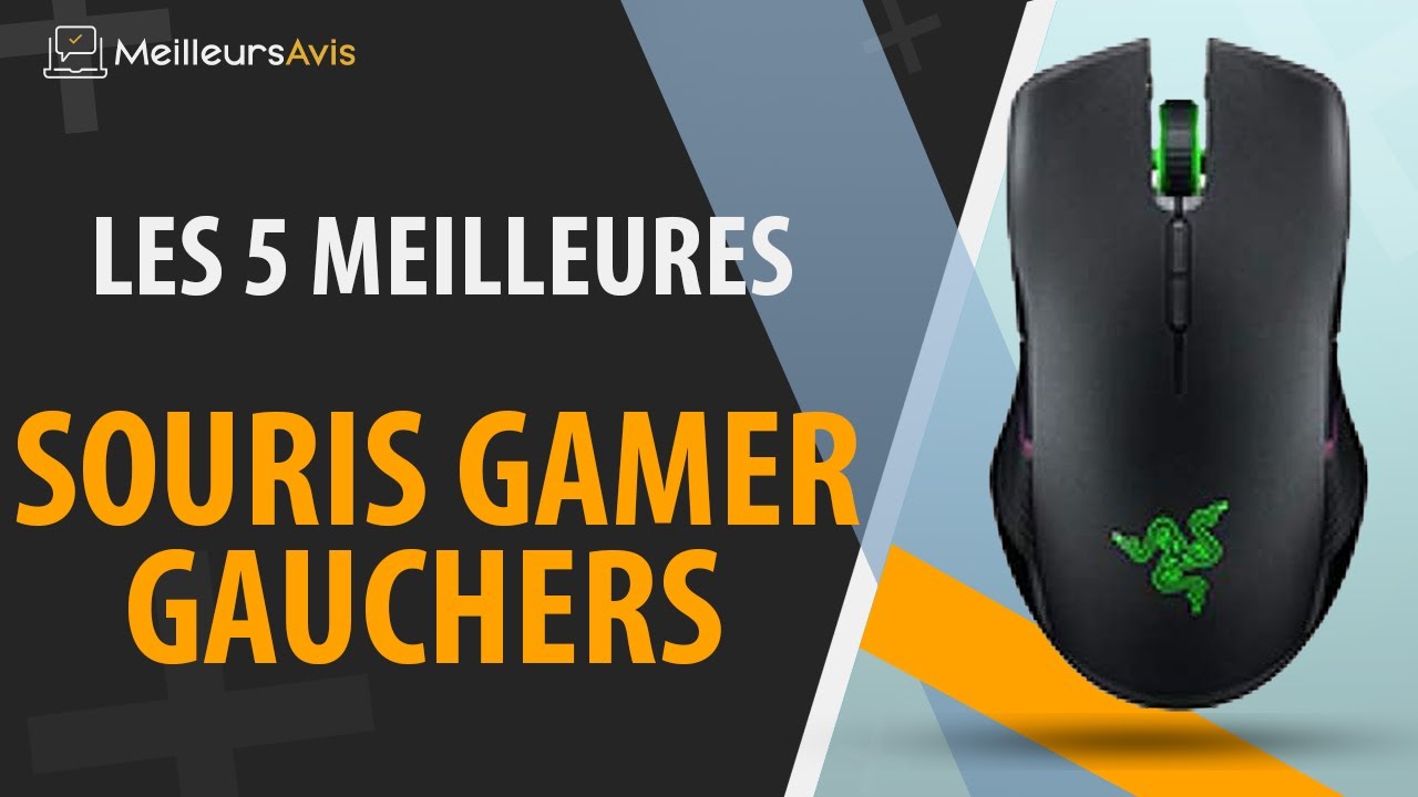 TOP5 : MEILLEURE SOURIS GAMER POUR GAUCHER 