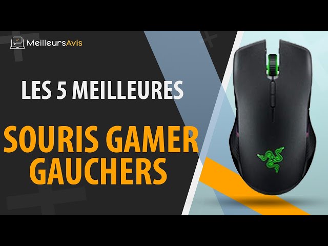 MEILLEURE SOURIS GAMER GAUCHER - Avis & Guide d'achat
