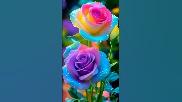 Thumbnail of Beautiful nature flowers 🌹🌹🌹🌹 status #love #flowers #music #flowertypes # viral short youtube video
