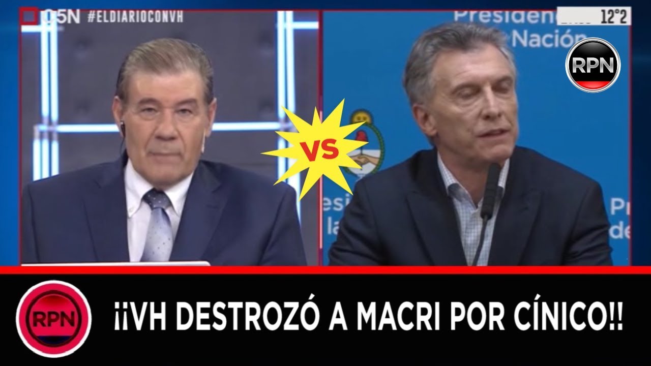 Victor Hugo destrozó a Macri por no hacerse cargo de nada 